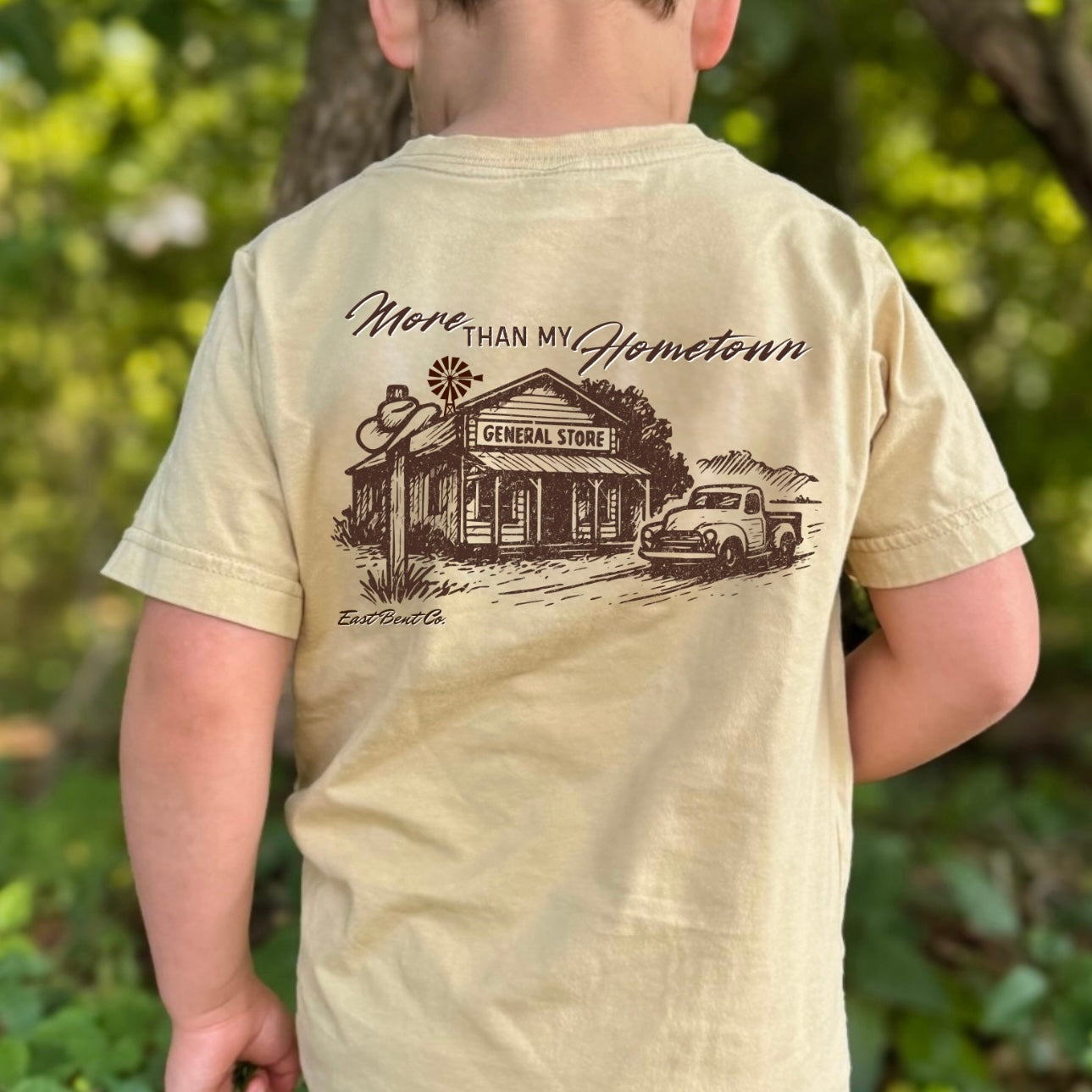 More Than My Hometown Kids Short Sleeve Shirt