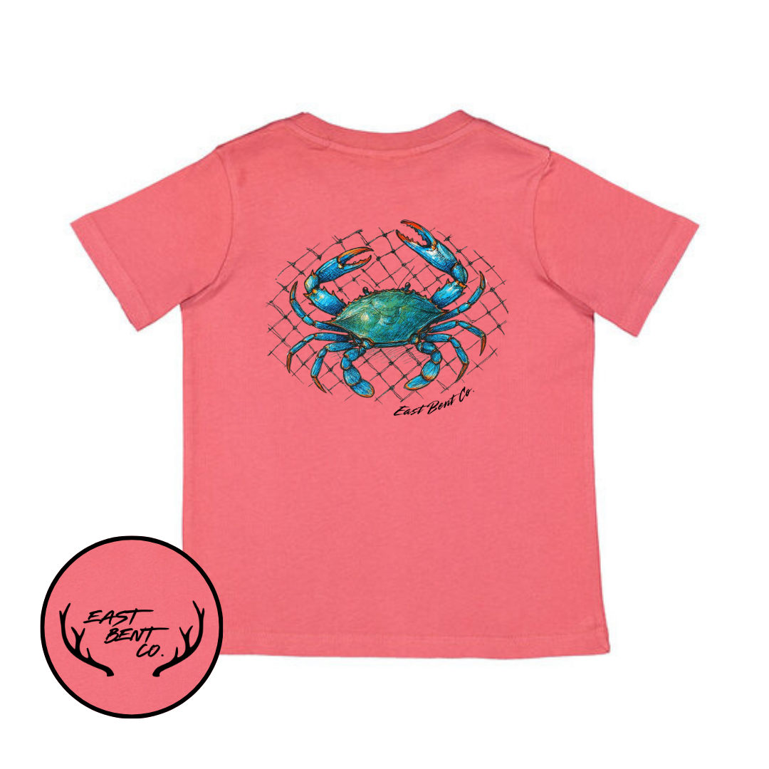 Crab Sketch Short Sleeve Shirt