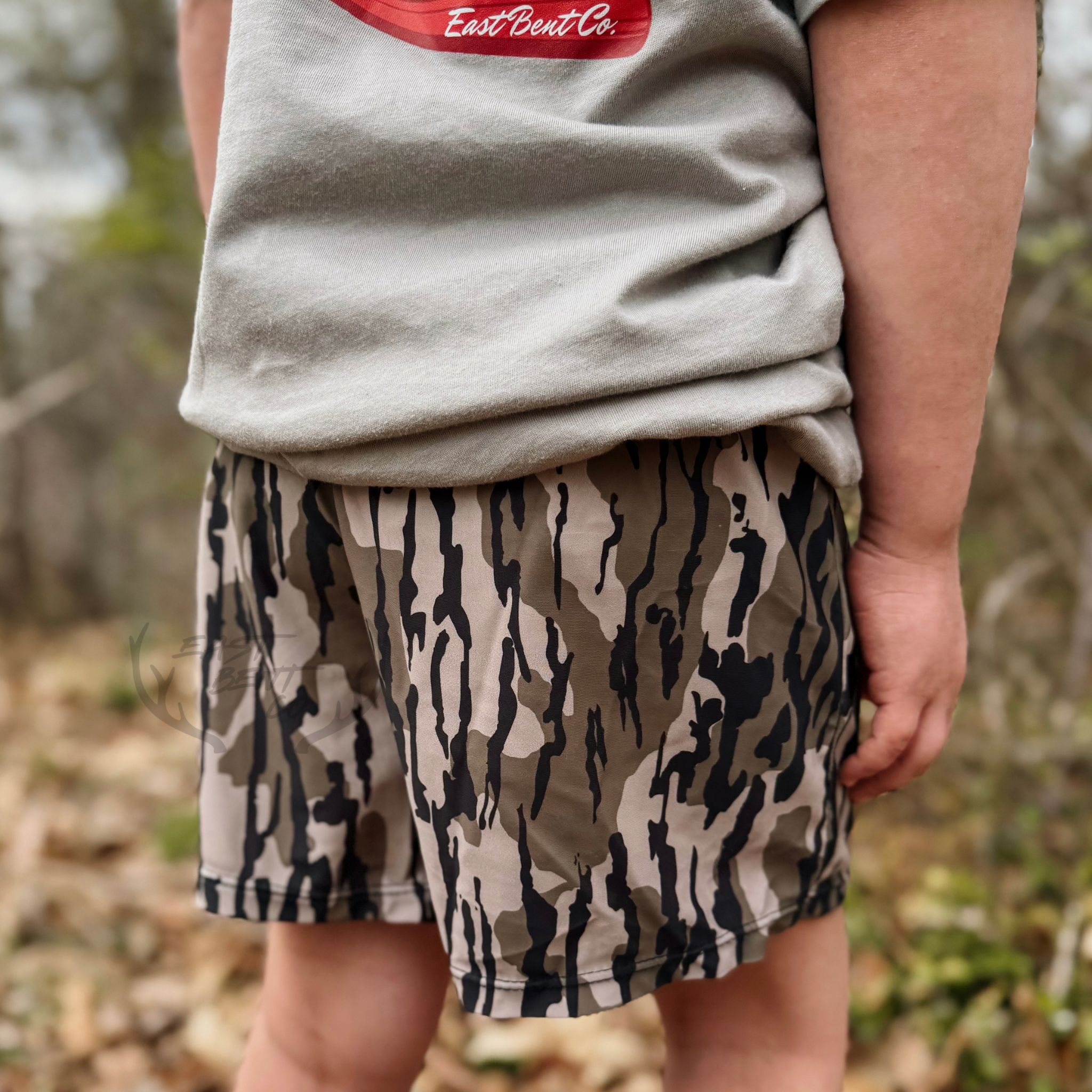 Fielder Camo Kids Swim Shorts