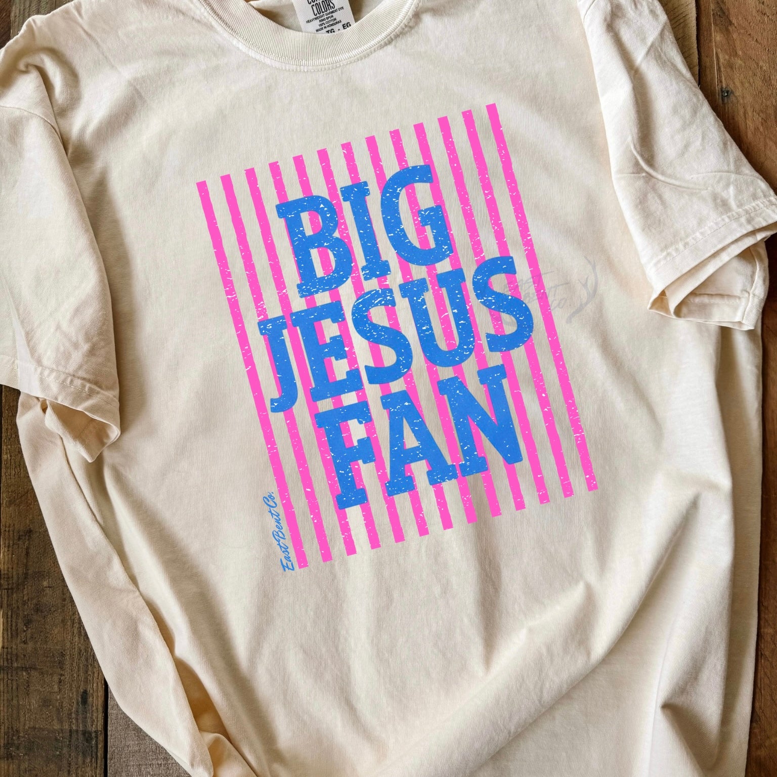 Big Jesus Fan Adult Short Sleeve Shirt