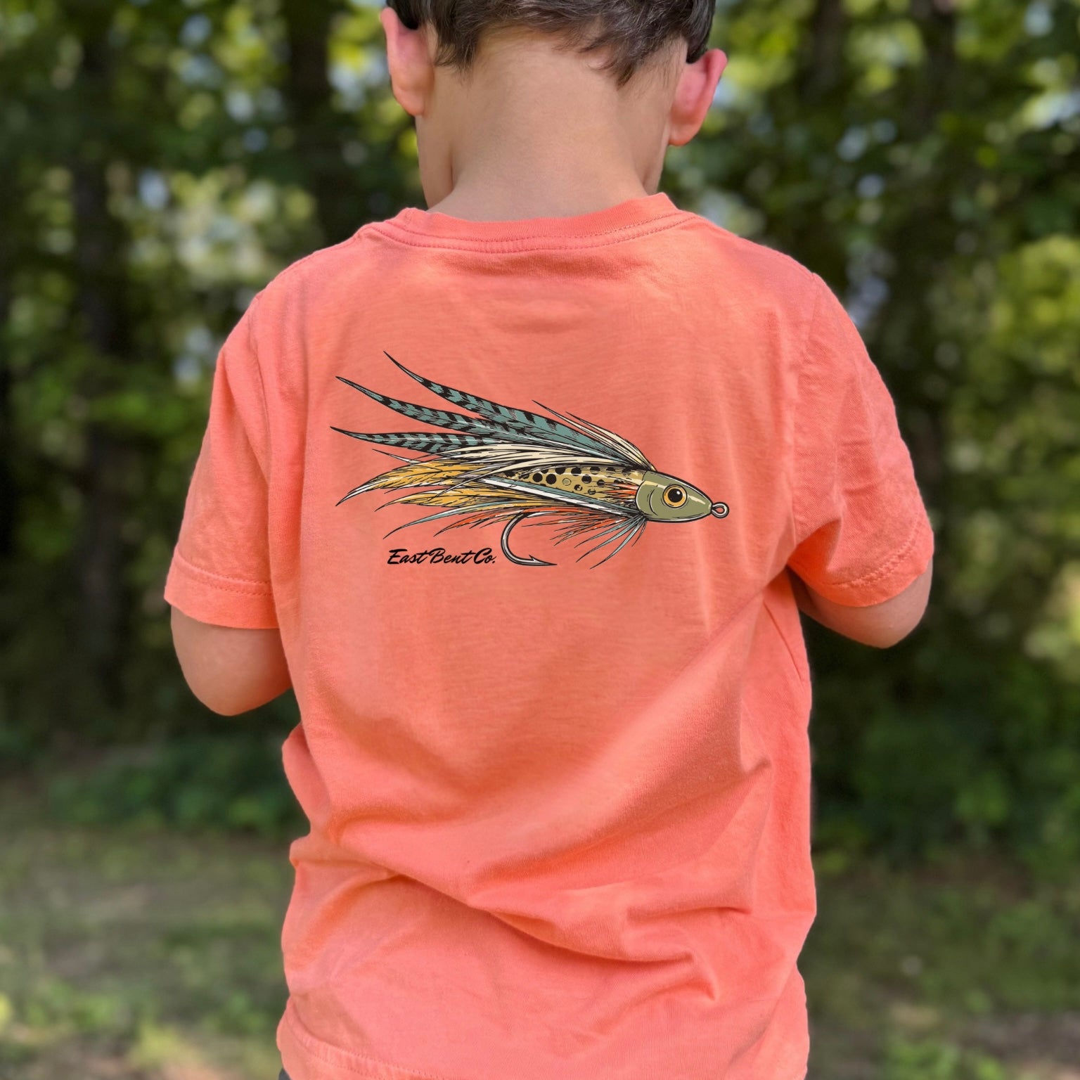 Fishing Lure Kids Short Sleeve Shirt