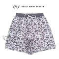 Glacier Camo Adult Swim Shorts