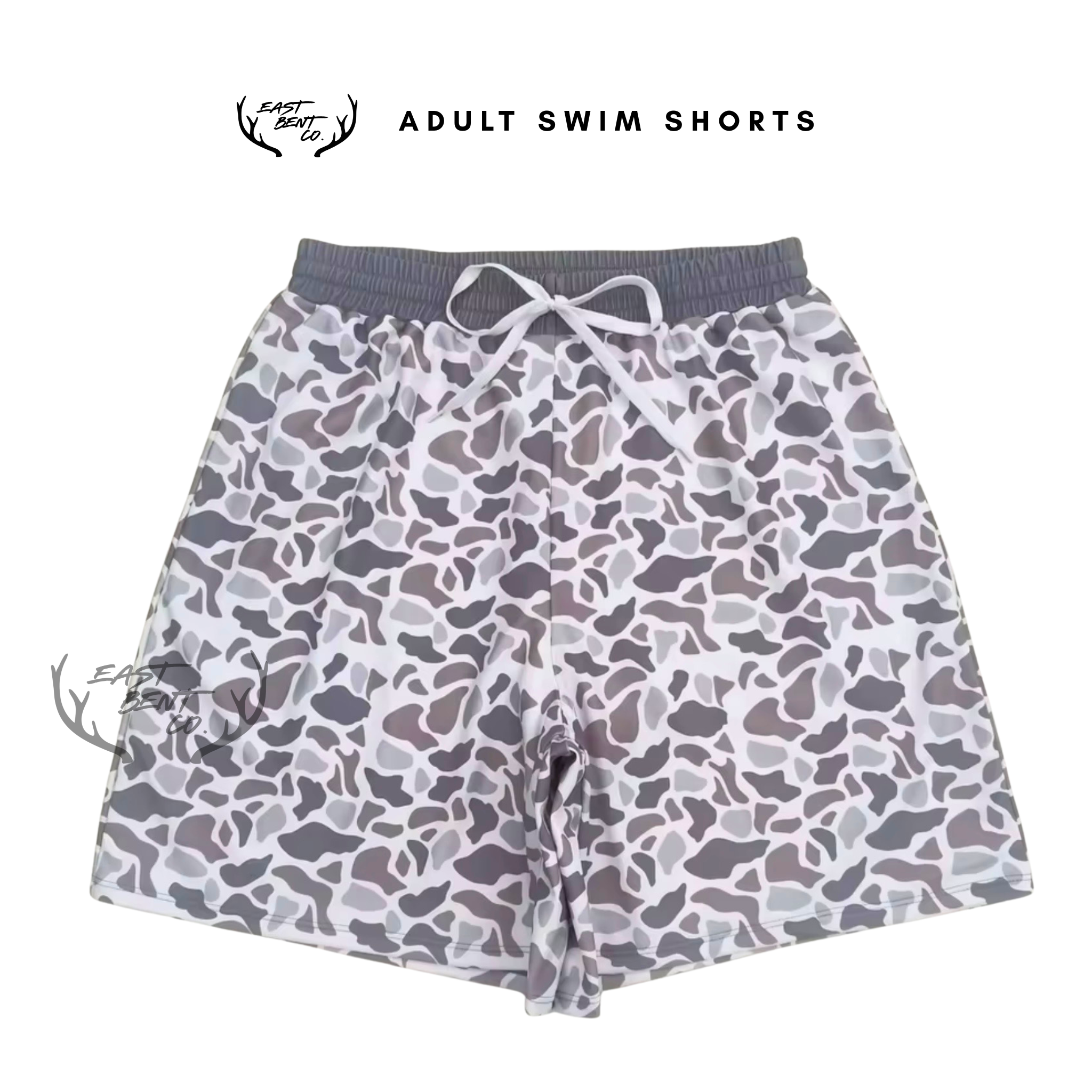 Glacier Camo Adult Swim Shorts