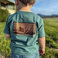 Morel Mushroom Hunt Kids Short Sleeve Shirt