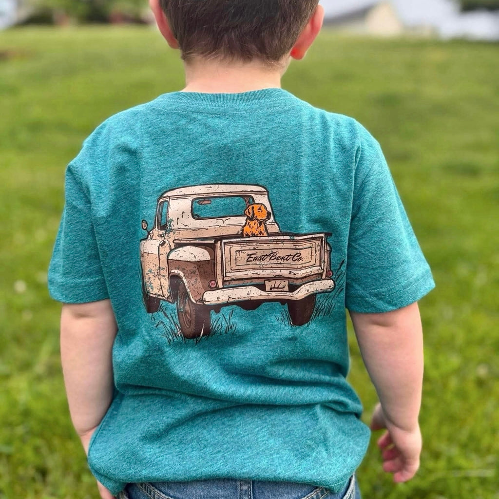 Vintage Pup Truck Short Sleeve Shirt