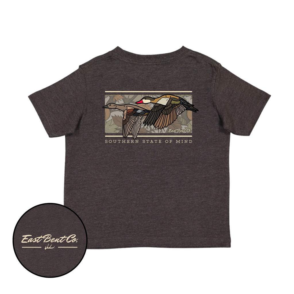 Southern State Of Mind Kids Short Sleeve Shirt