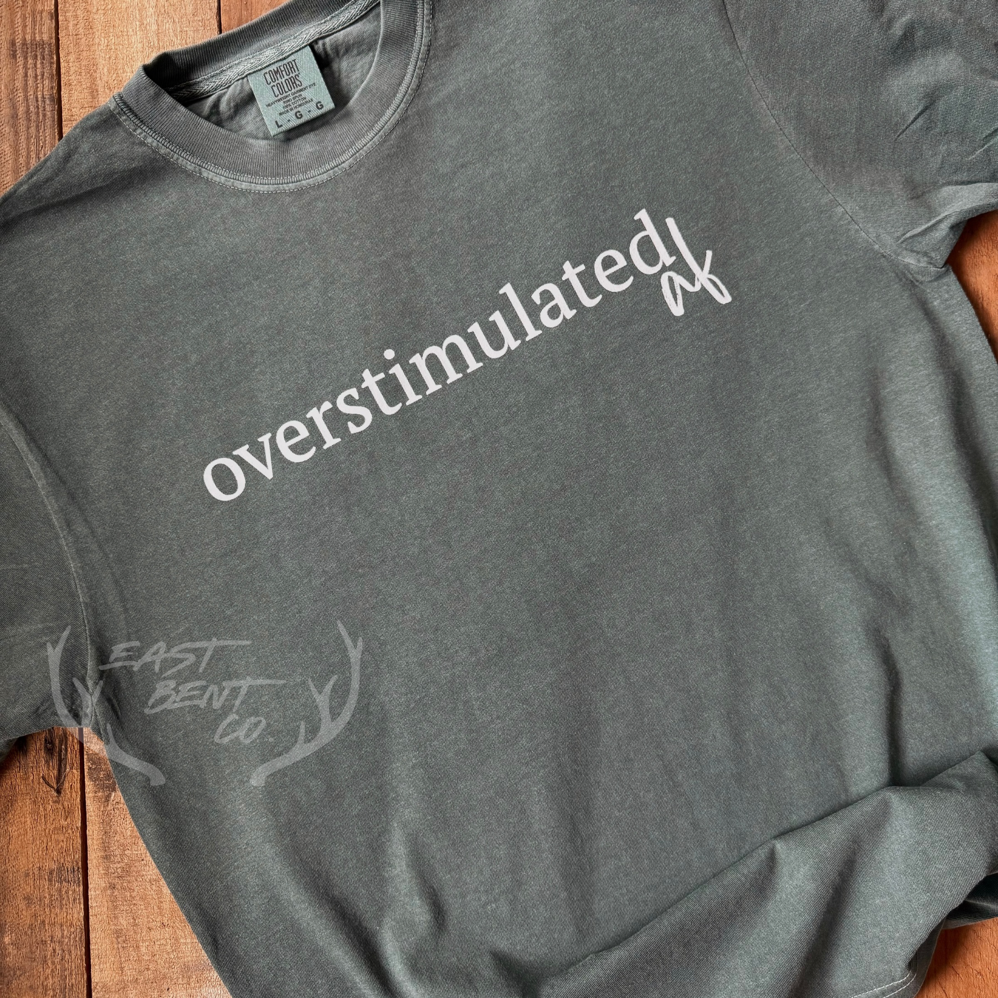Overstimulated (AF) Adult Short Sleeve Shirt