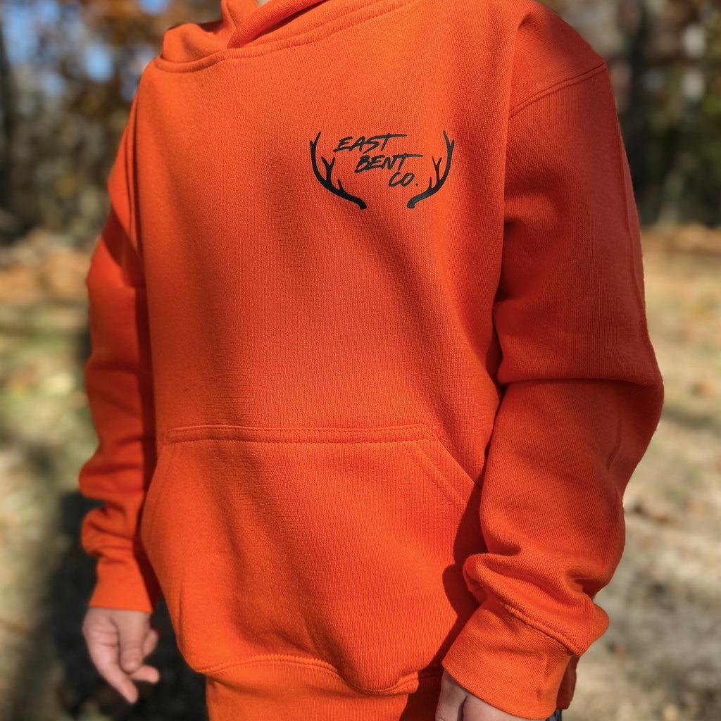 Deer Hunting Flag Kids Hoodie