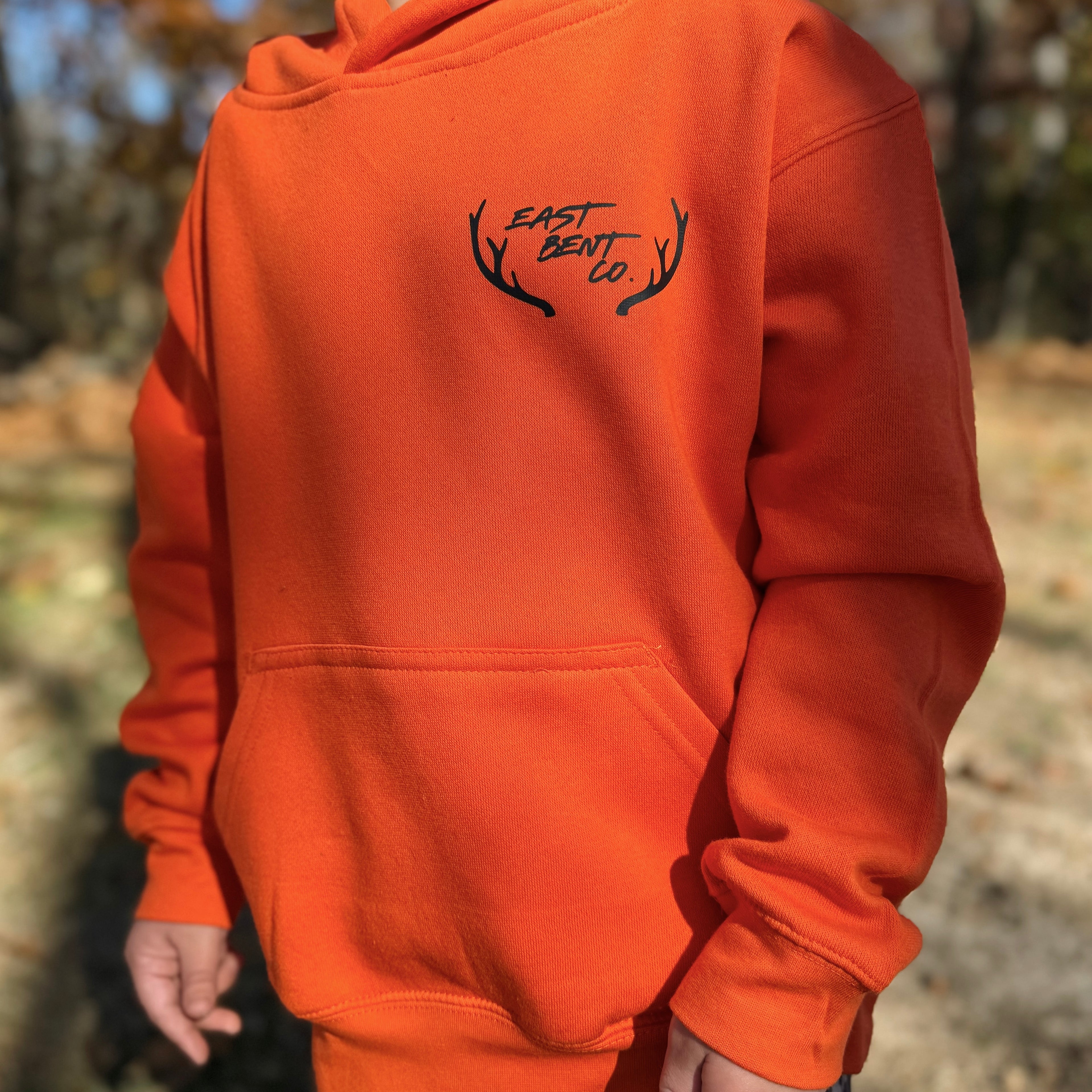 Deer Hunting Flag Kids Hoodie
