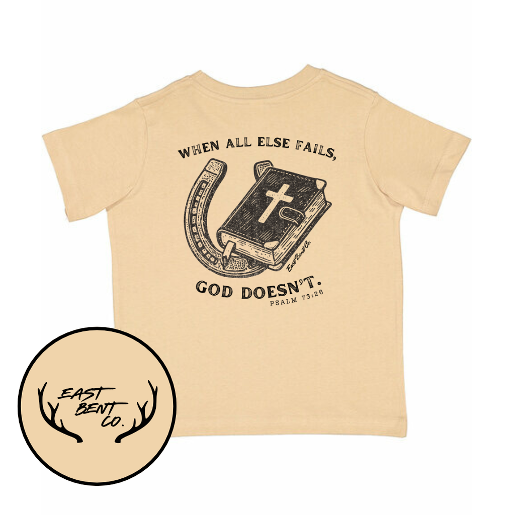 When All Else Fails God Doesn’t Short Sleeve Shirt