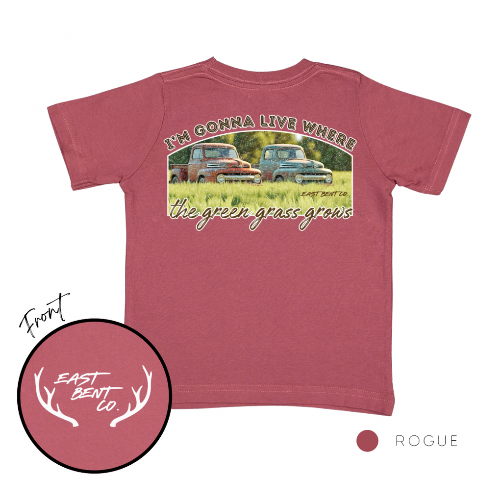 Where The Green Grass Grows Short Sleeve Shirt