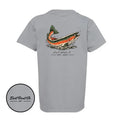 Rainbow Trout Youth Comfort Colors Short Sleeve Shirt