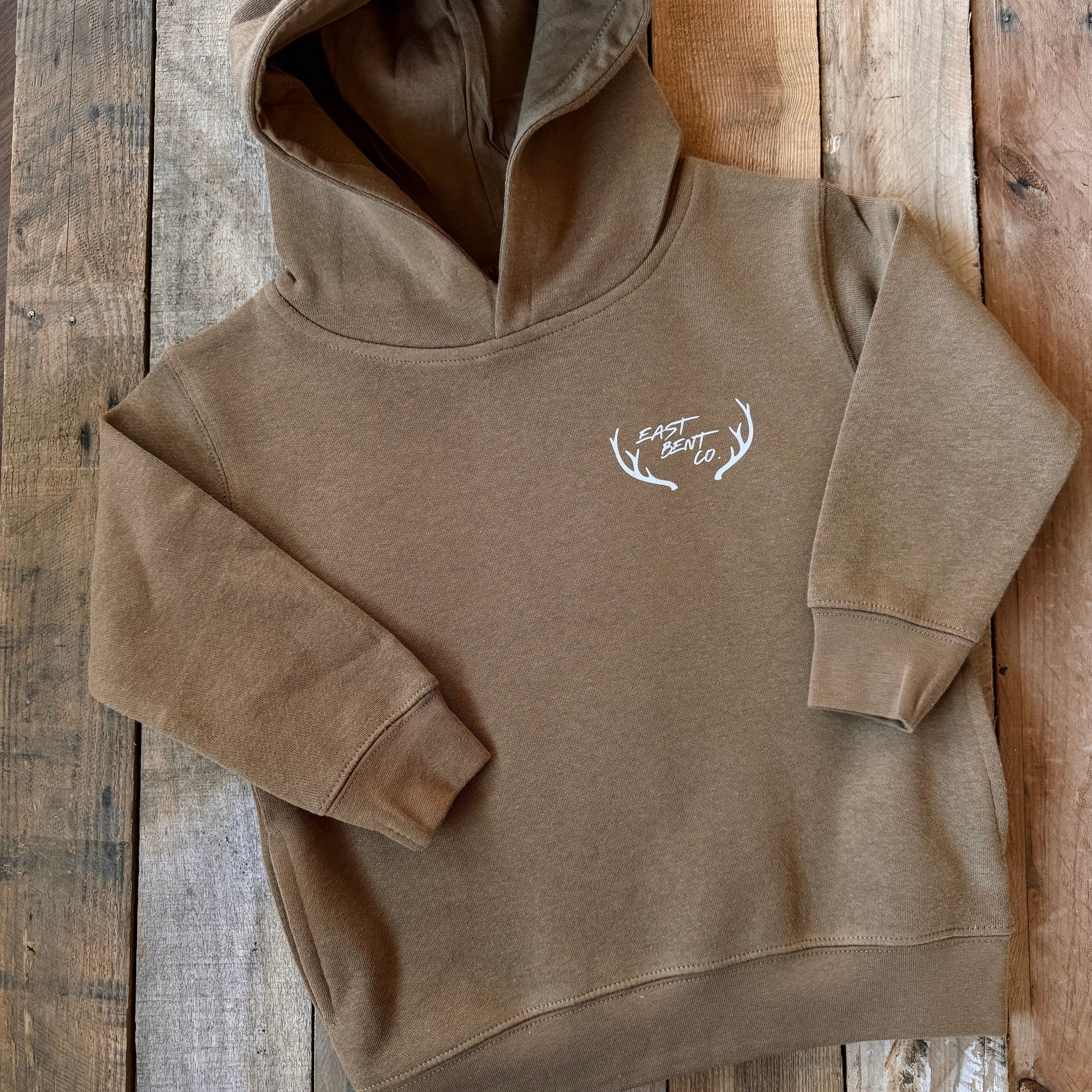 Camo Trout Fish Kids Hoodie