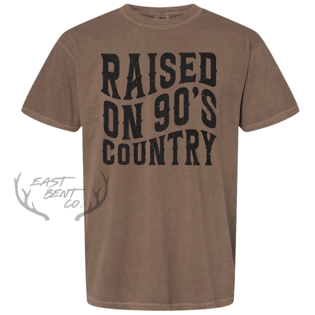 Raised on 90’s Country Adult Short Sleeve Shirt