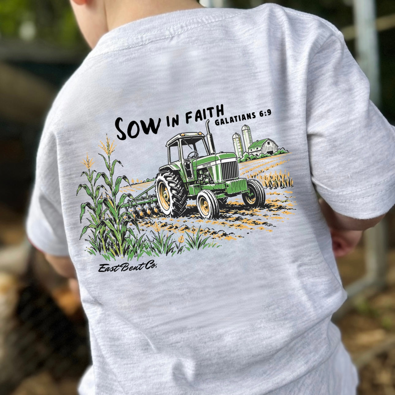 Sow In Faith Farming Short Sleeve Shirt