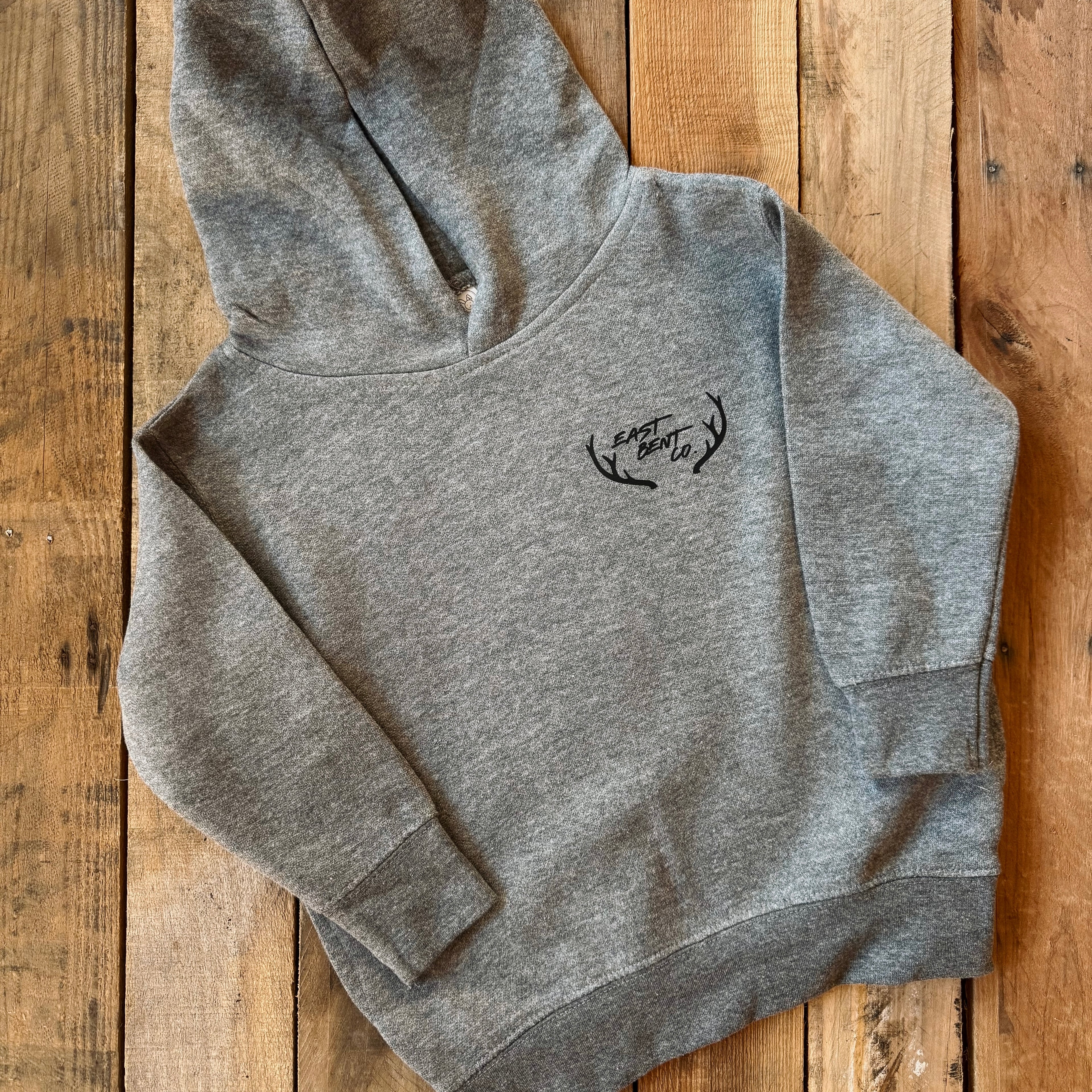 Distressed Camo Duck Kids Hoodie