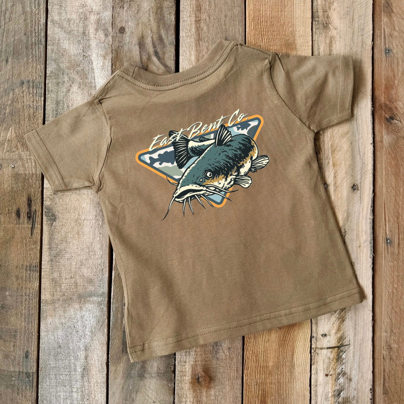 Camo Catfish Short Sleeve Shirt