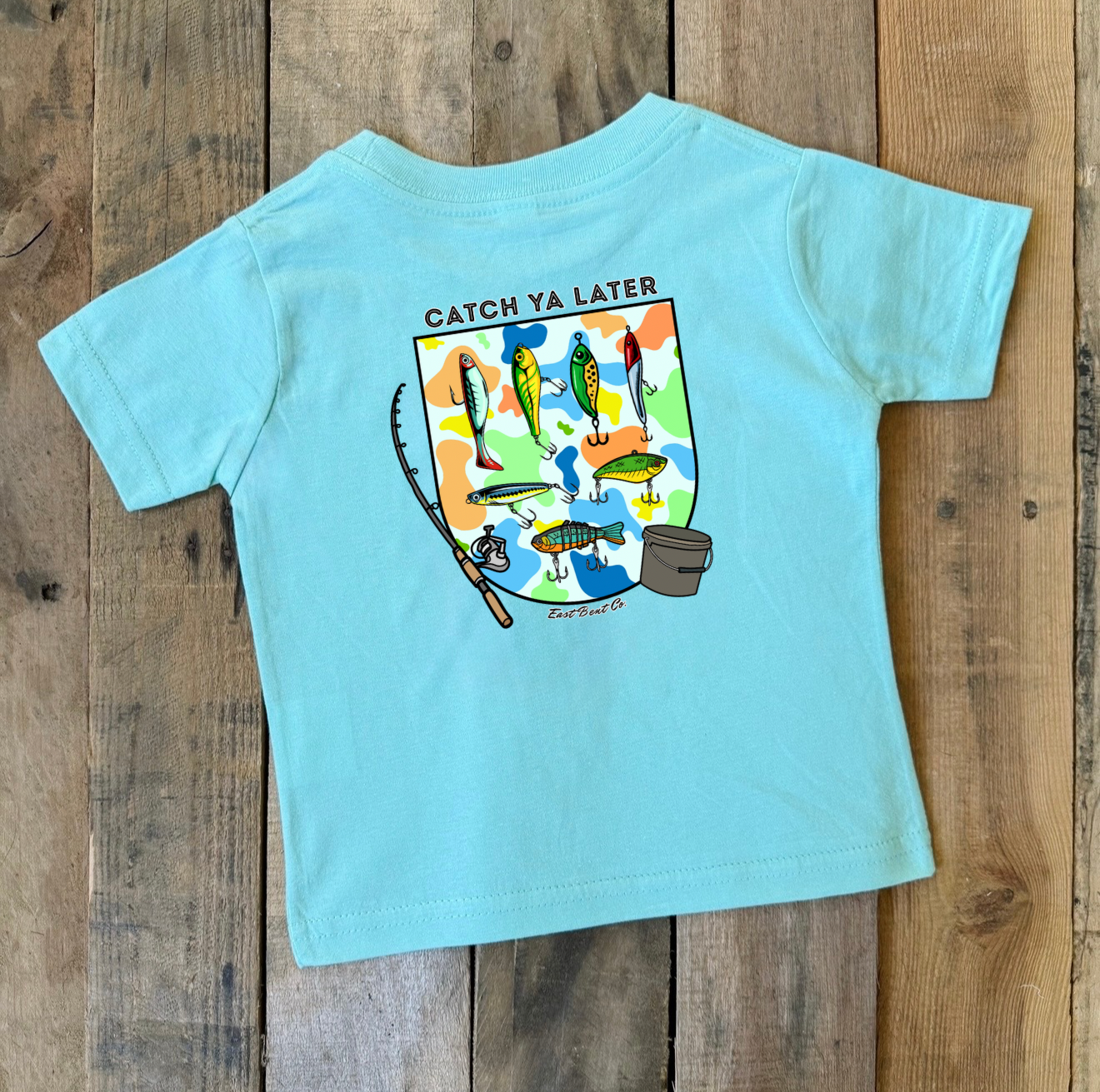 Catch Ya Later Fishing Lures Short Sleeve Shirt