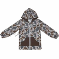 Stone Camo Kids Full-Zip Jacket