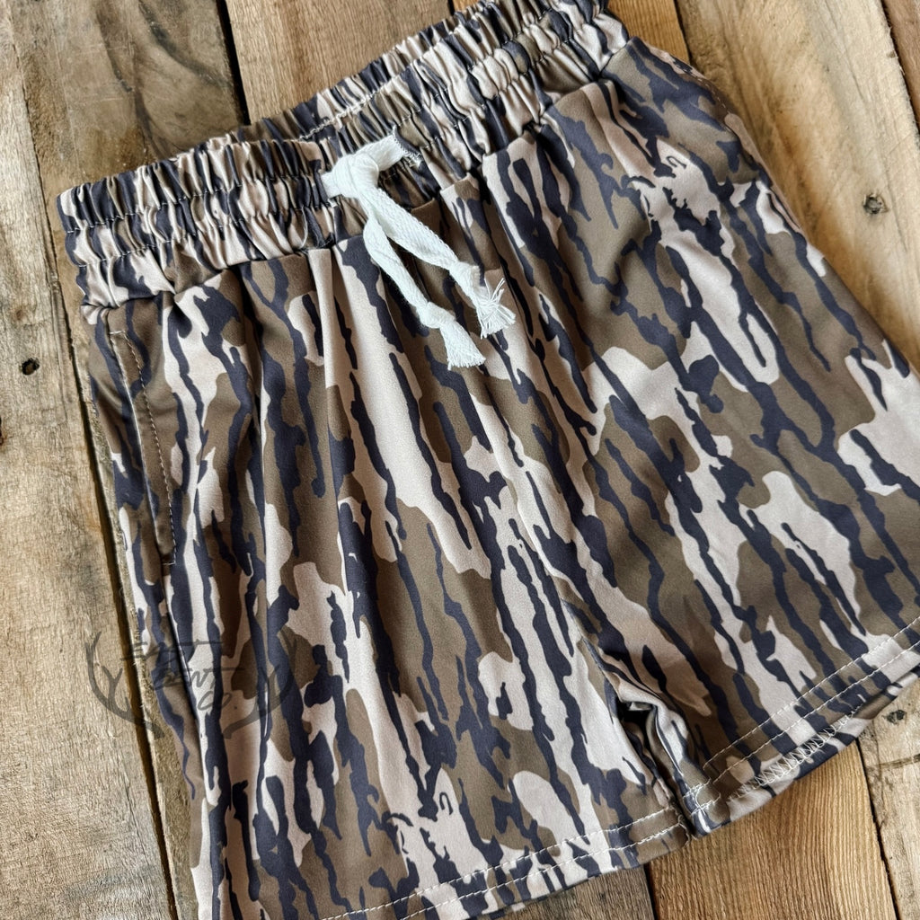 Fielder Camo Kids Chillax Shorts