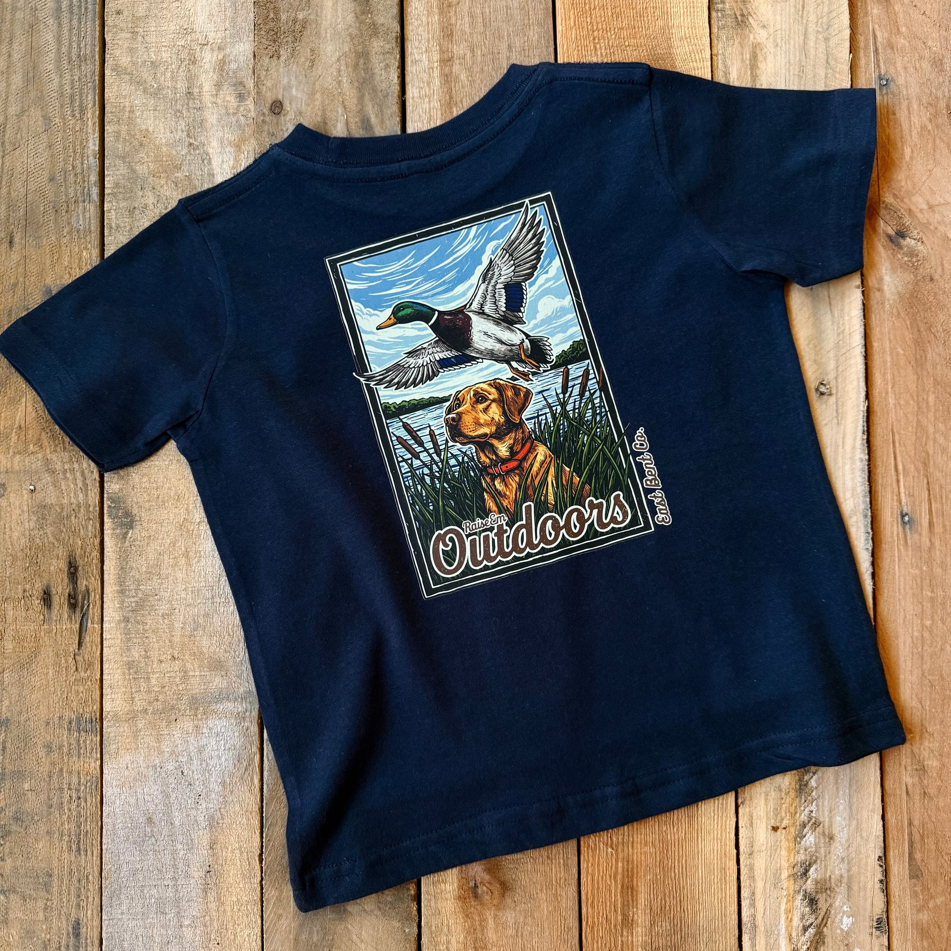 Raise Em Outdoors Kids Short Sleeve Shirt