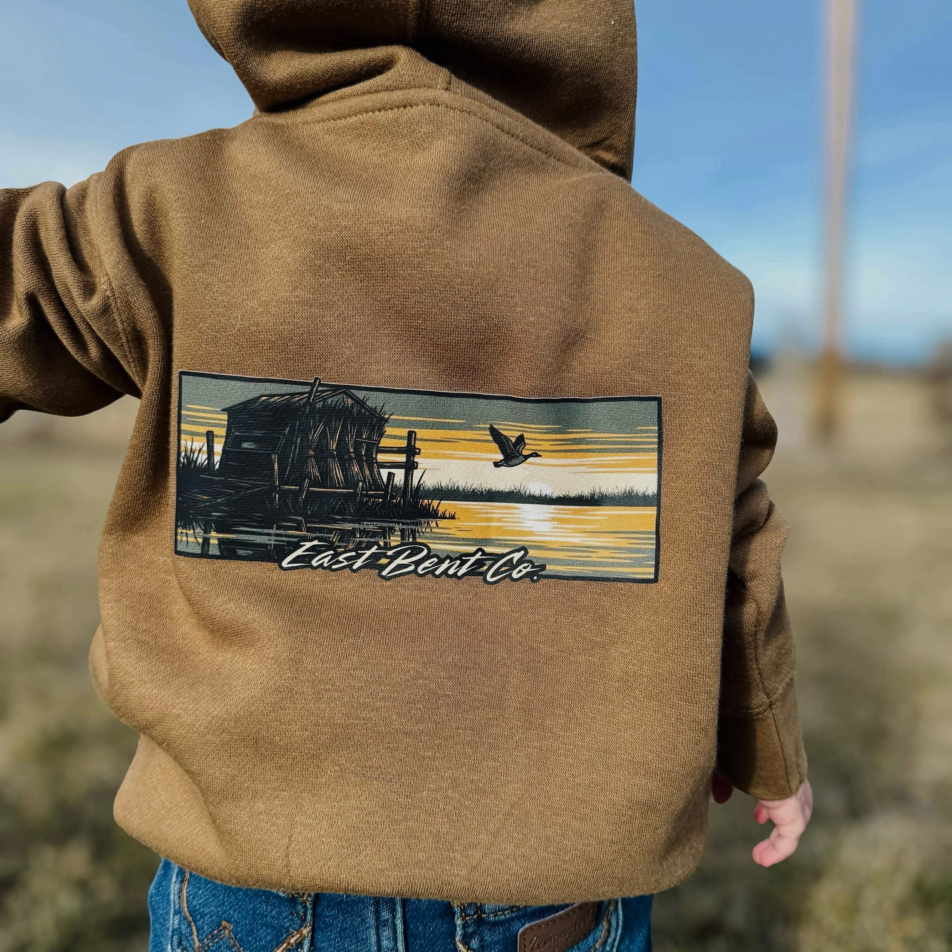 Duck Blind Kids Hoodie