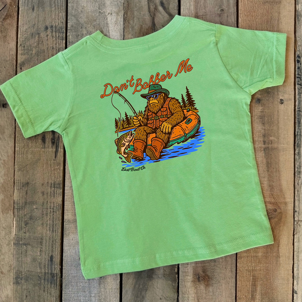 Don’t Bobber Me Bigfoot Short Sleeve Shirt