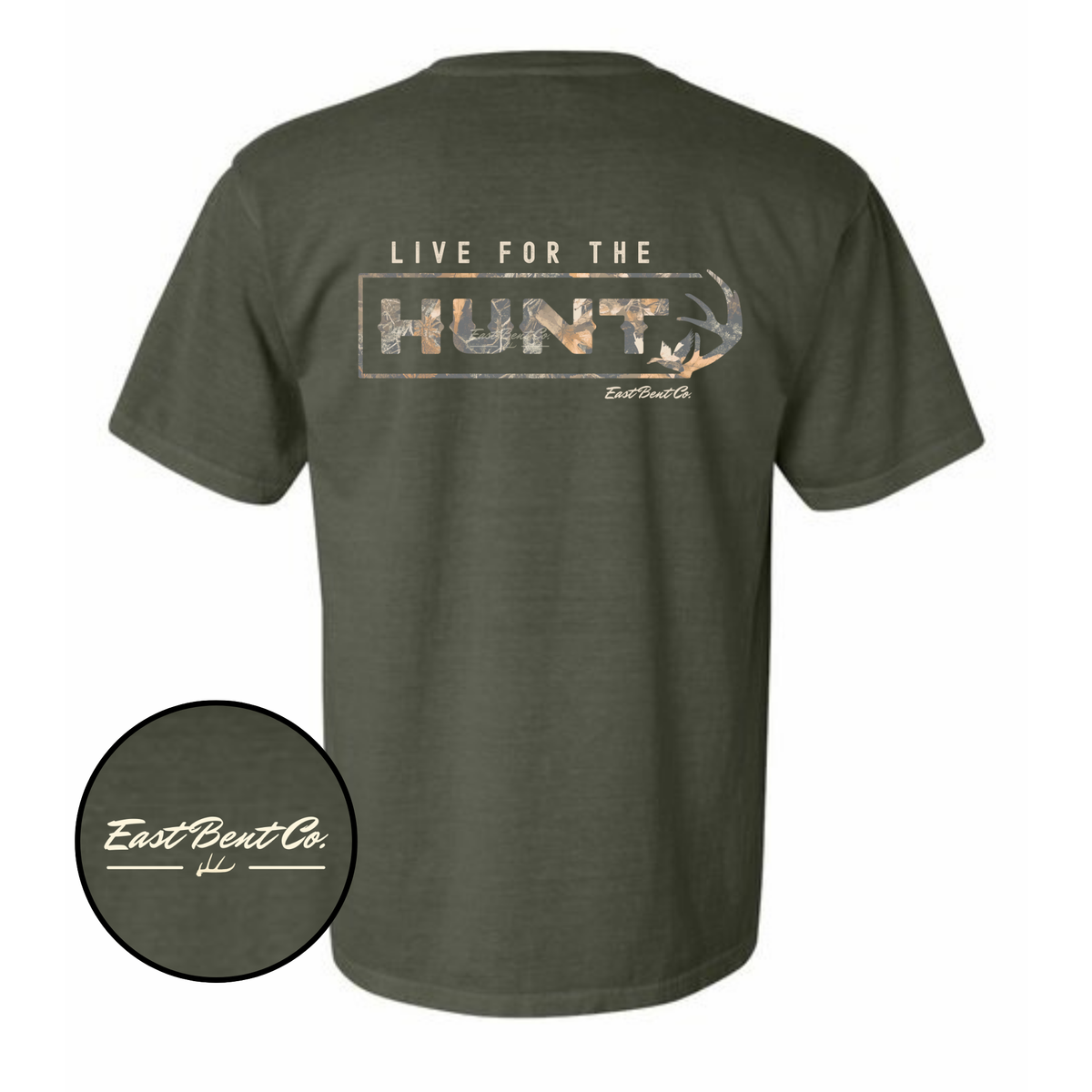 Live For The Hunt Adult Short Sleeve Shirt