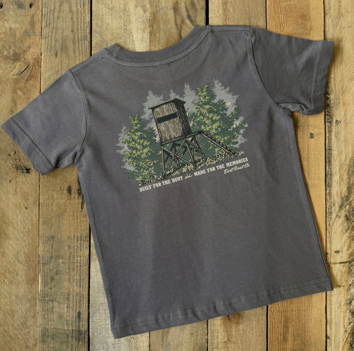 Made For The Memories Deer Stand Short Sleeve Shirt
