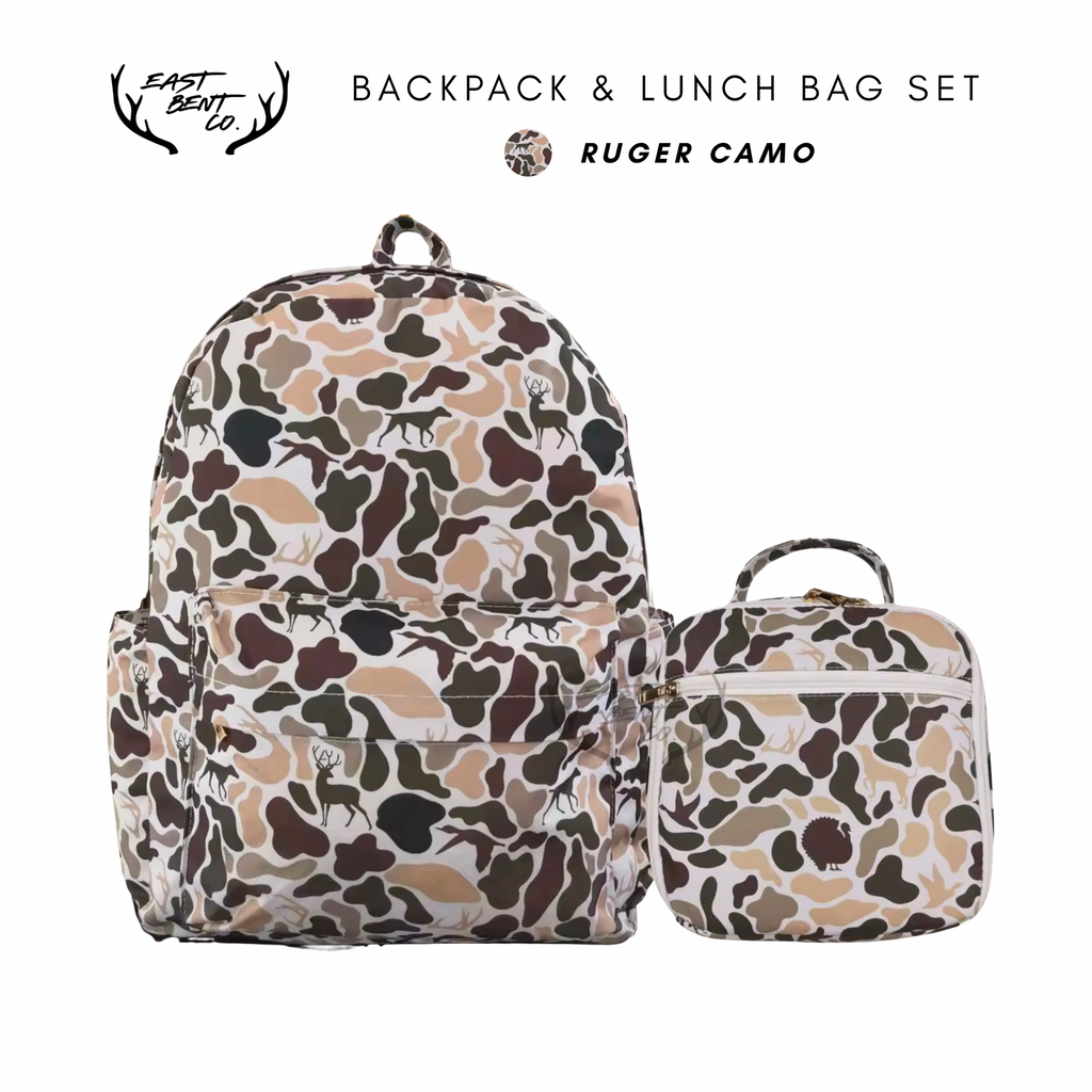 Backpack + Lunch Bag SET • 5 Prints