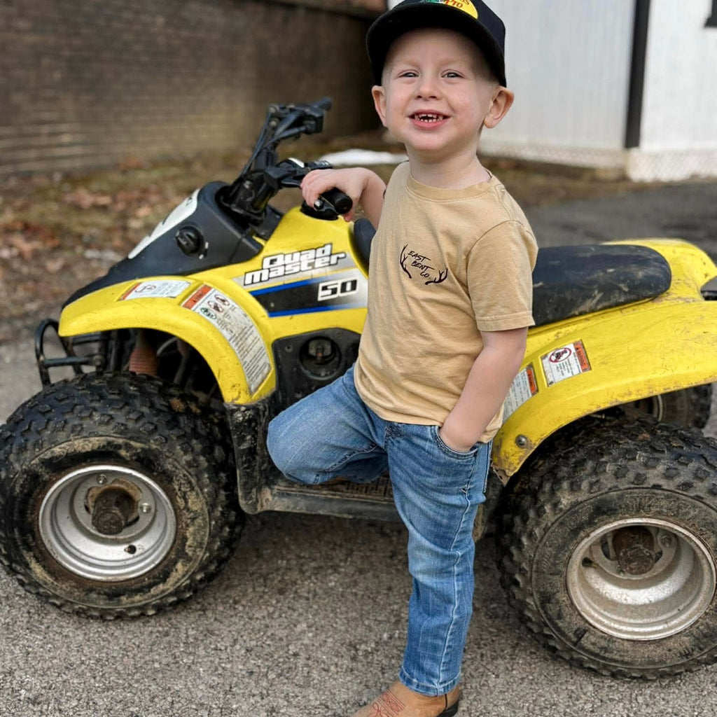 A Little Dirt Never Hurt Camo ATV Short Sleeve Shirt