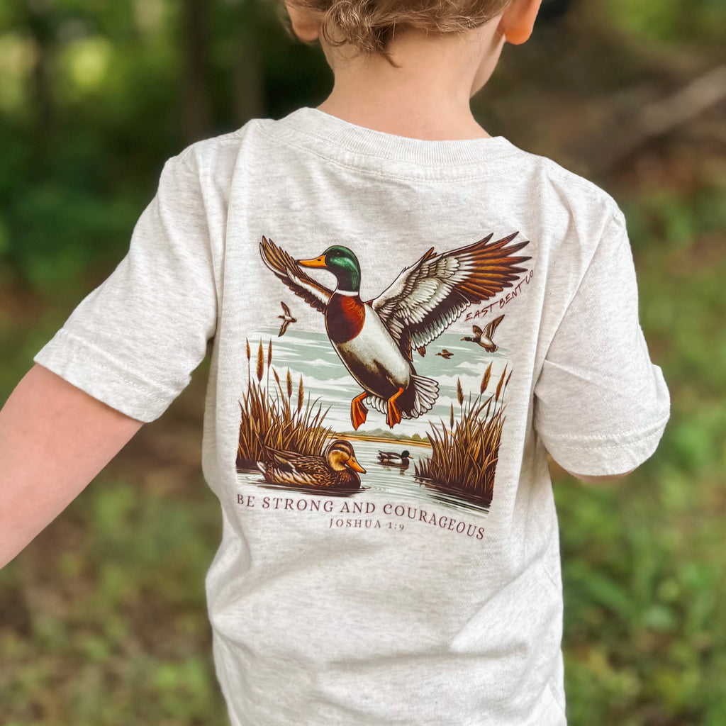 Be Strong and Courageous Short Sleeve Shirt