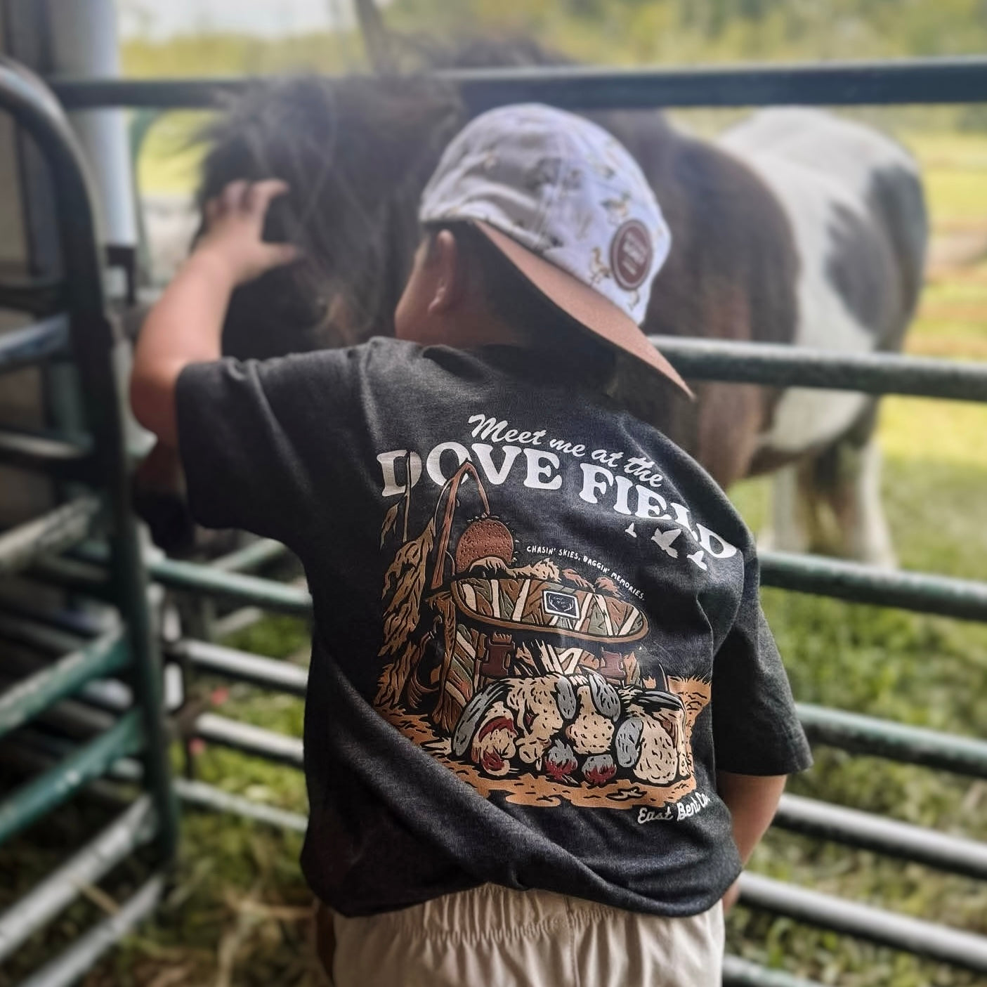 Meet Me At The Dove Field Short Sleeve Shirt