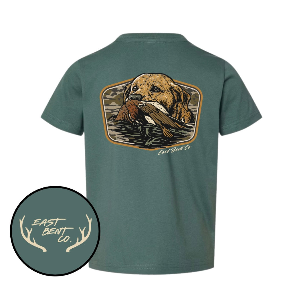 Camo Yellow Lab Duck Huntin’ Short Sleeve Shirt