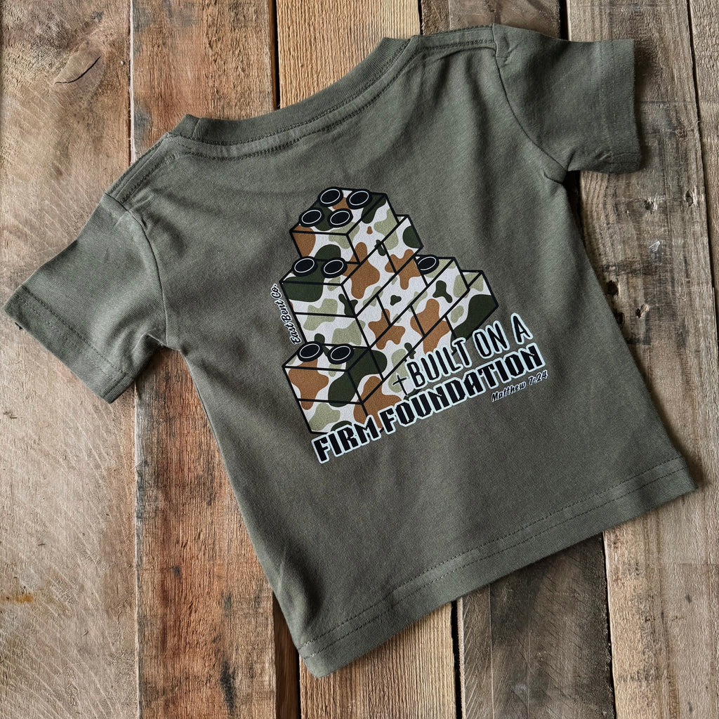 Built On A Firm Foundation Short Sleeve Shirt