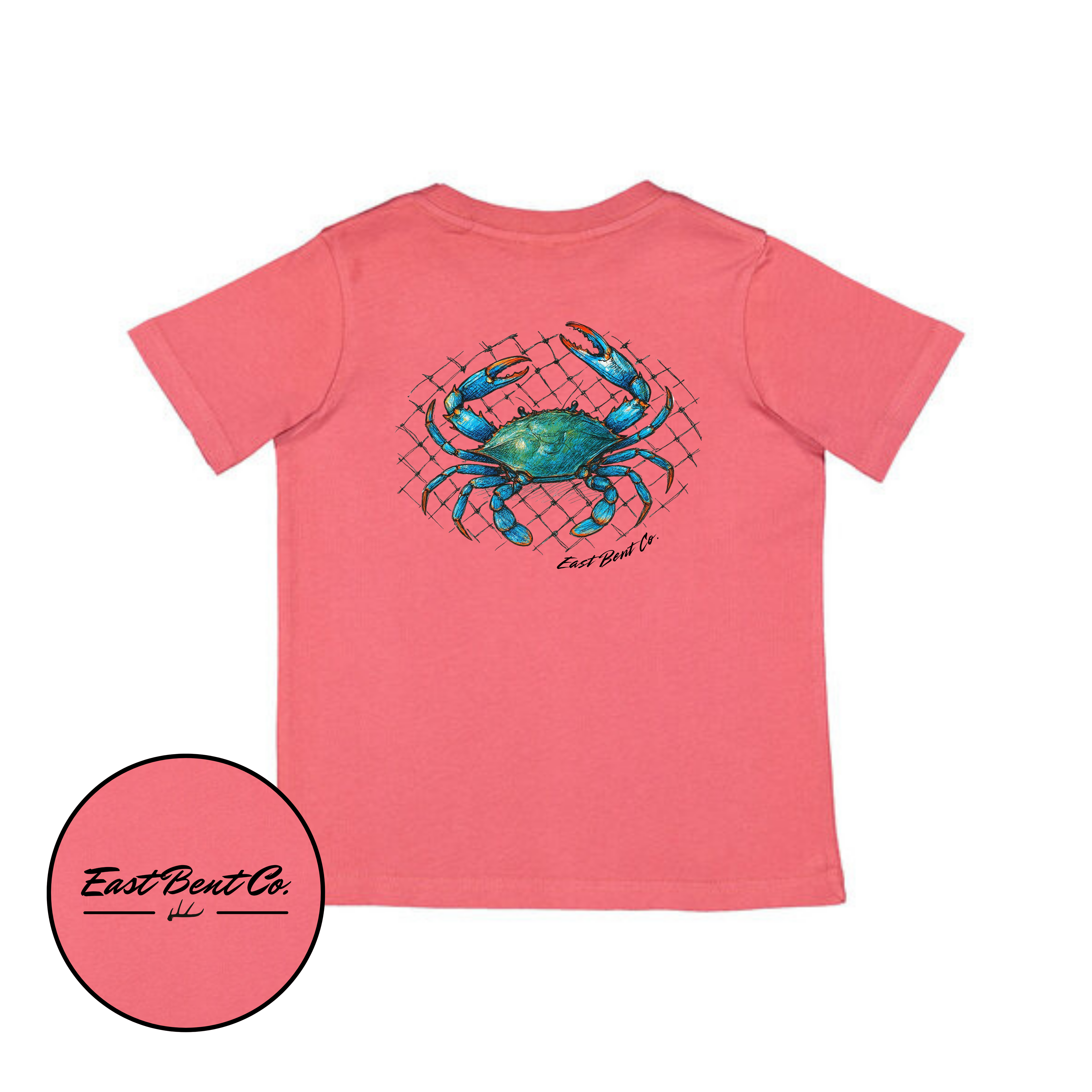 Crab Sketch Short Sleeve Shirt