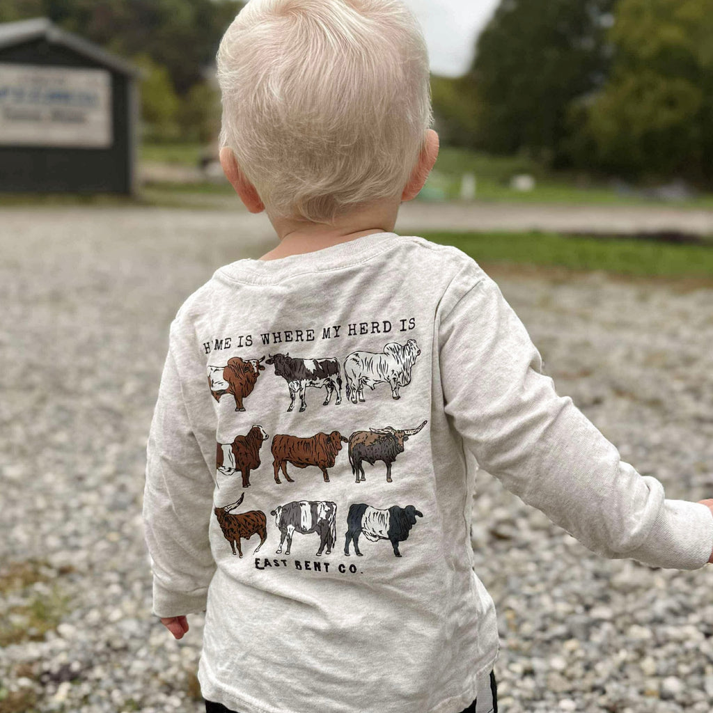 Home Is Where My Herd Is Long Sleeve Shirt
