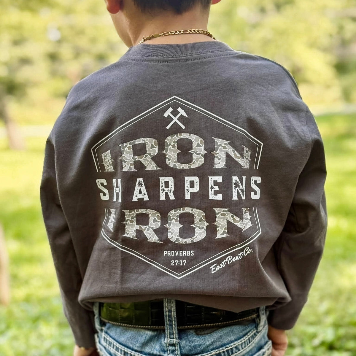 Iron Sharpens Iron Camo Long Sleeve Shirt