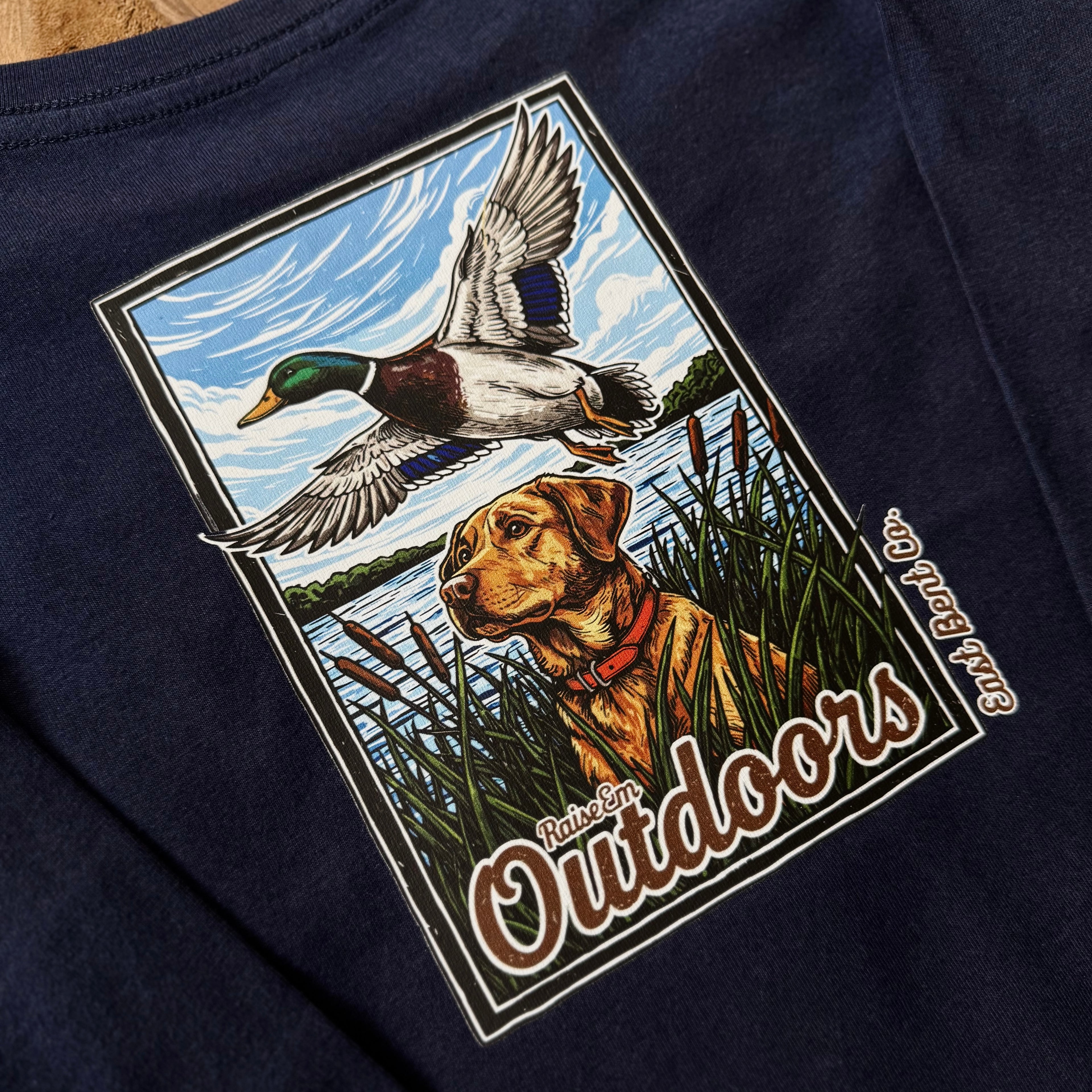 Raise Em Outdoors Kids Long Sleeve Shirt