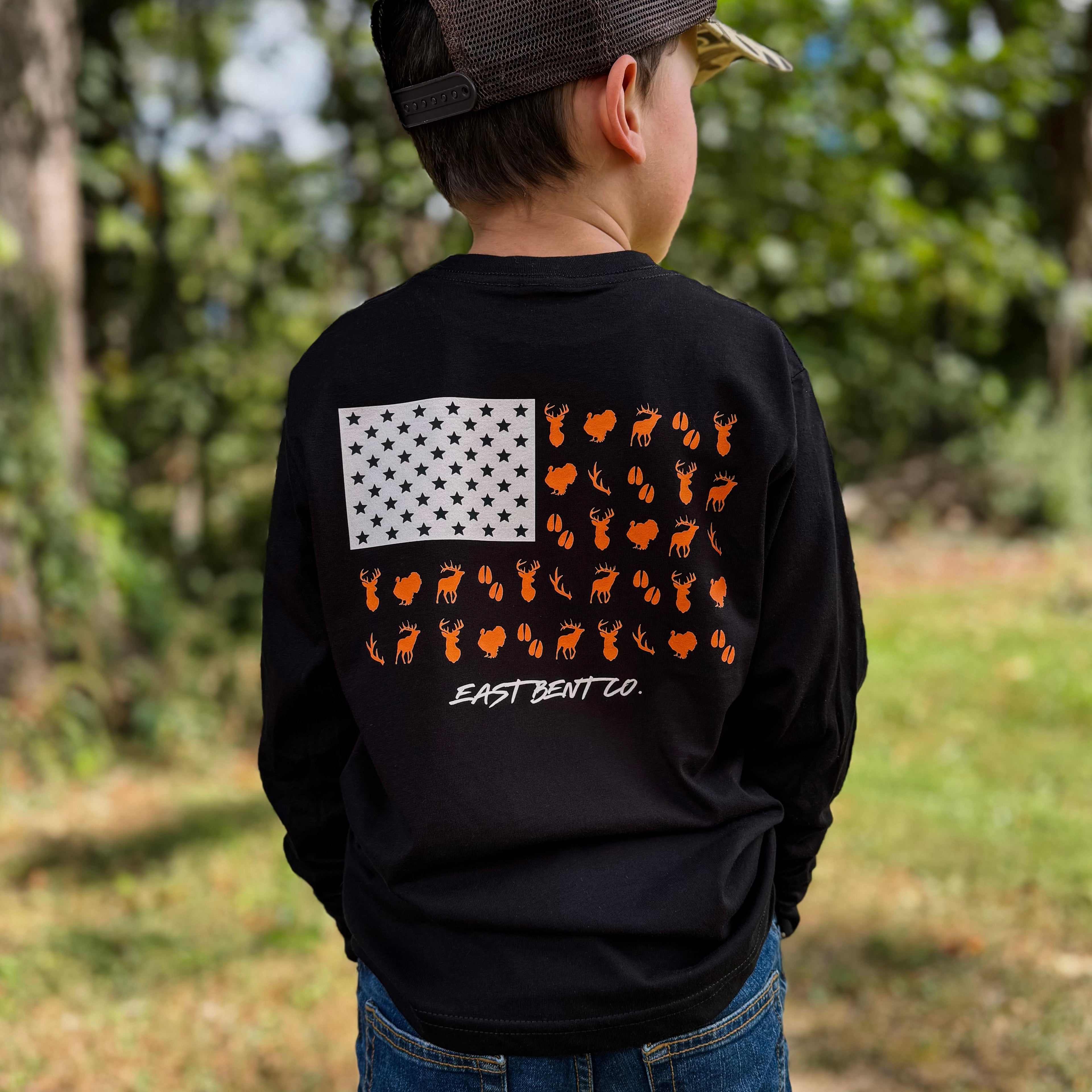 Hunting Flag Long Sleeve Shirt