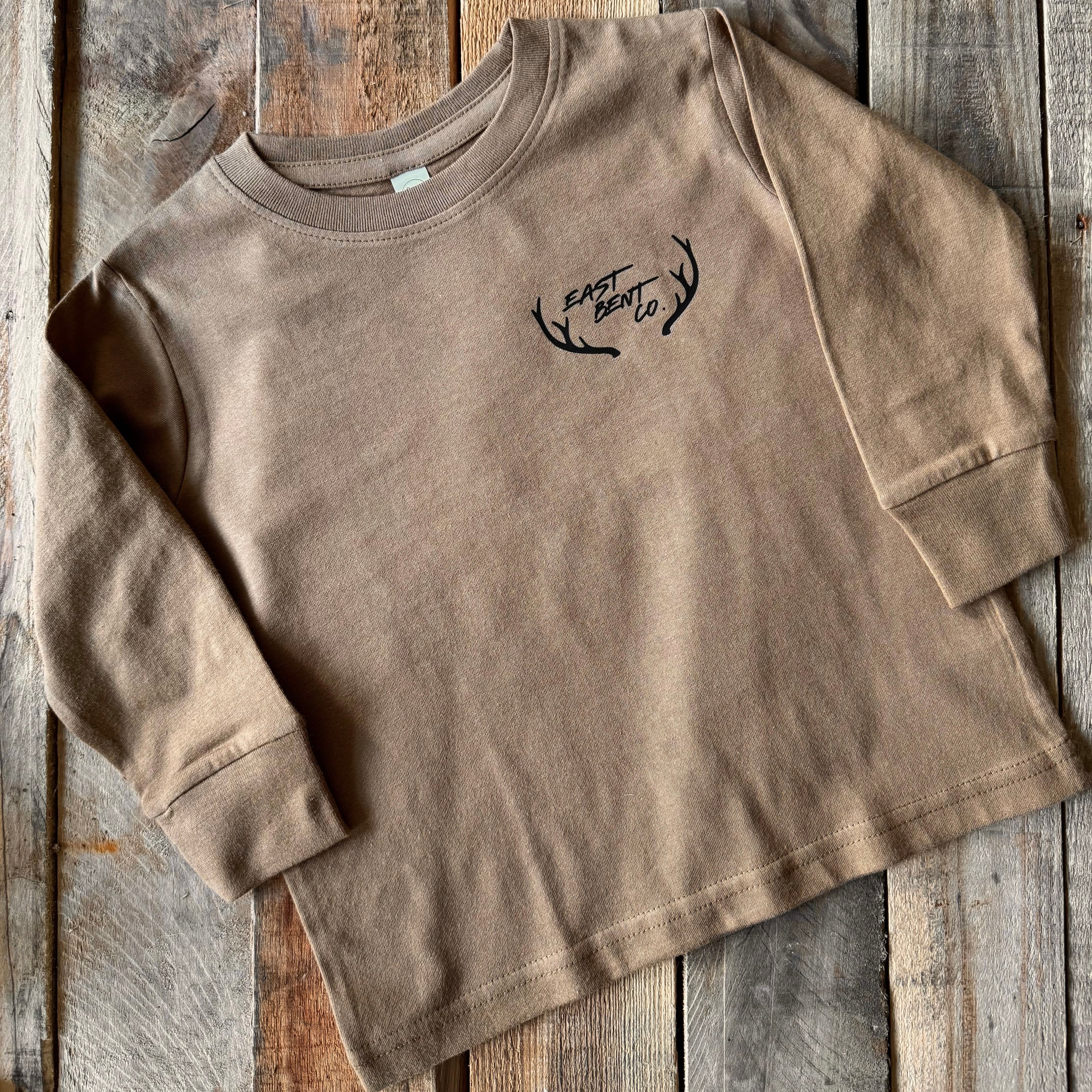 Black Lab Duck Hunting Long Sleeve Shirt