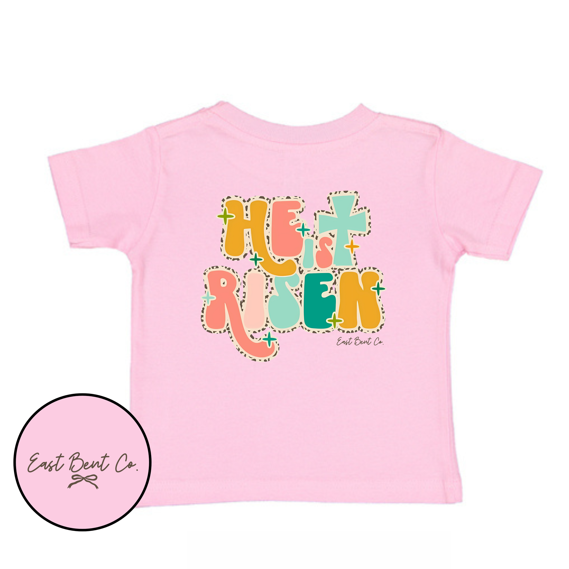 He Is Risen Girls Short Sleeve Shirt