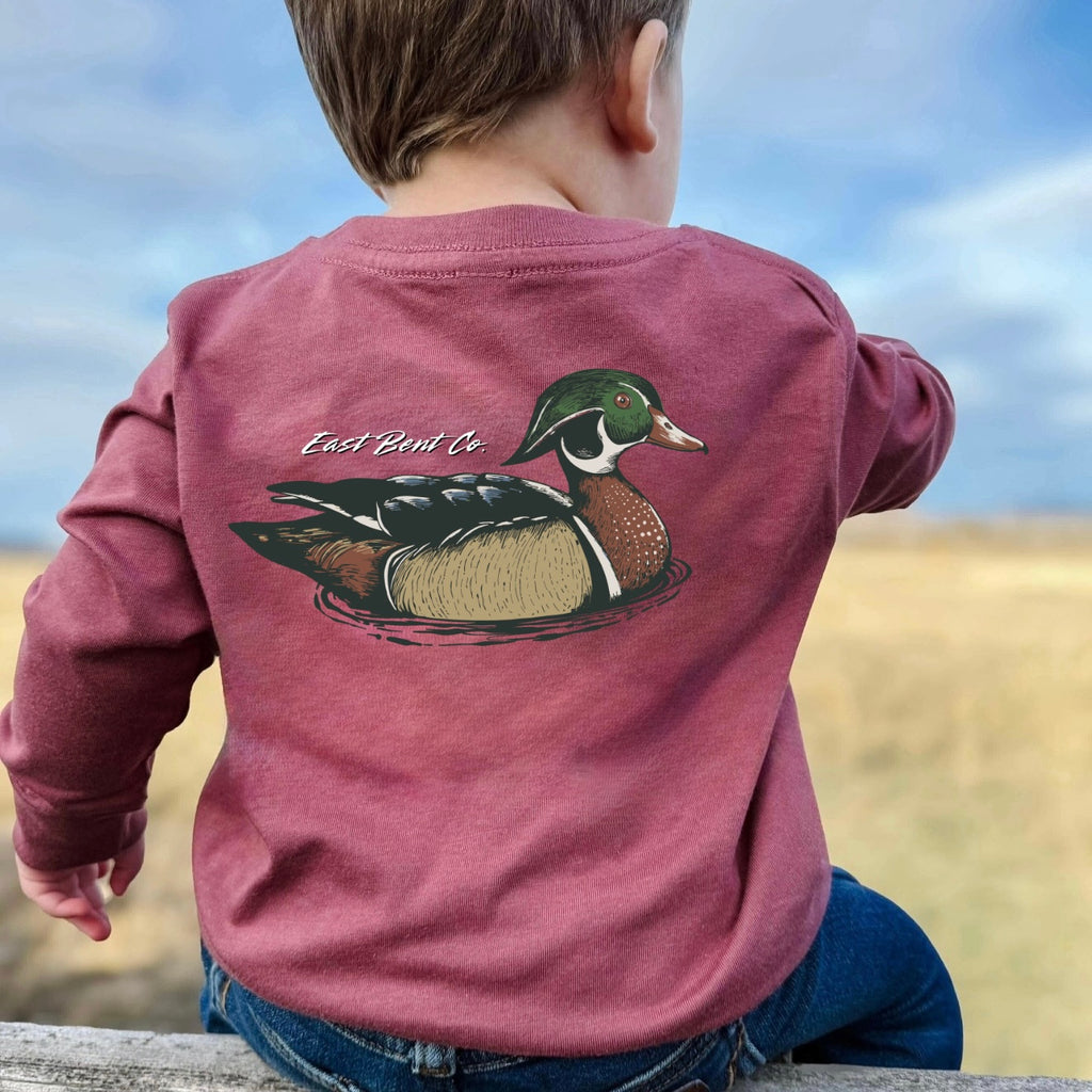 Wood Duck Logo Long Sleeve Shirt