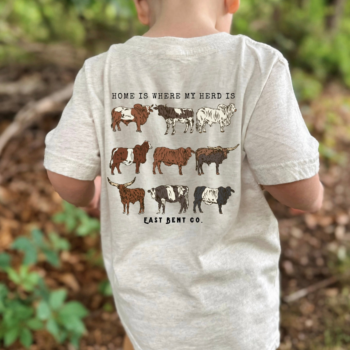 Home Is Where My Herd Is Short Sleeve Shirt