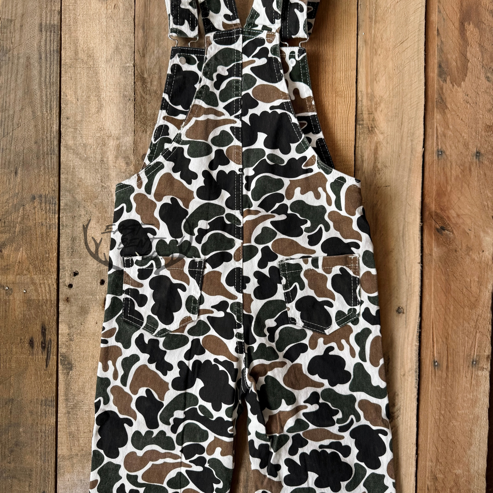 Deer Camo Kids Overalls