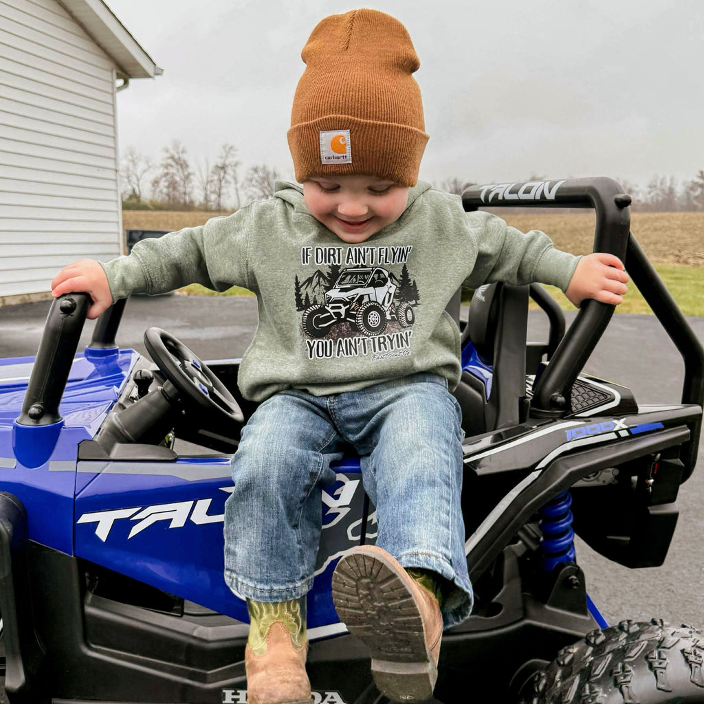 If Dirt Ain’t Flyin’ SXS Kids Hoodie