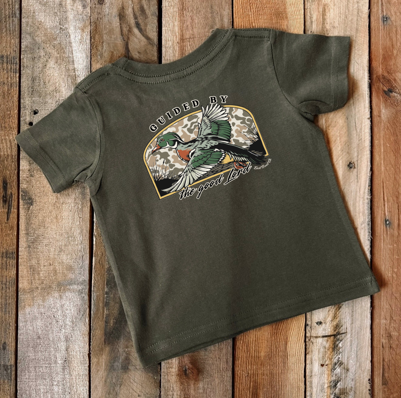 Guided By The Good Lord Short Sleeve Shirt