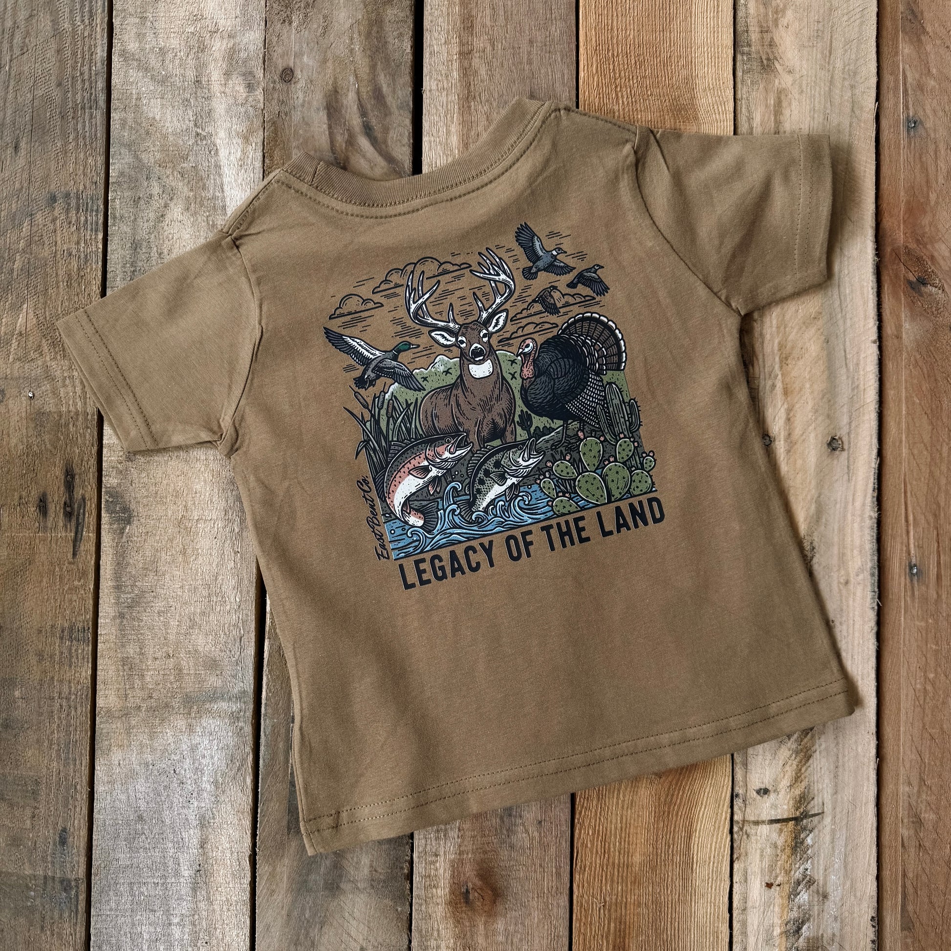 Legacy of the Land Kids Short Sleeve Shirt