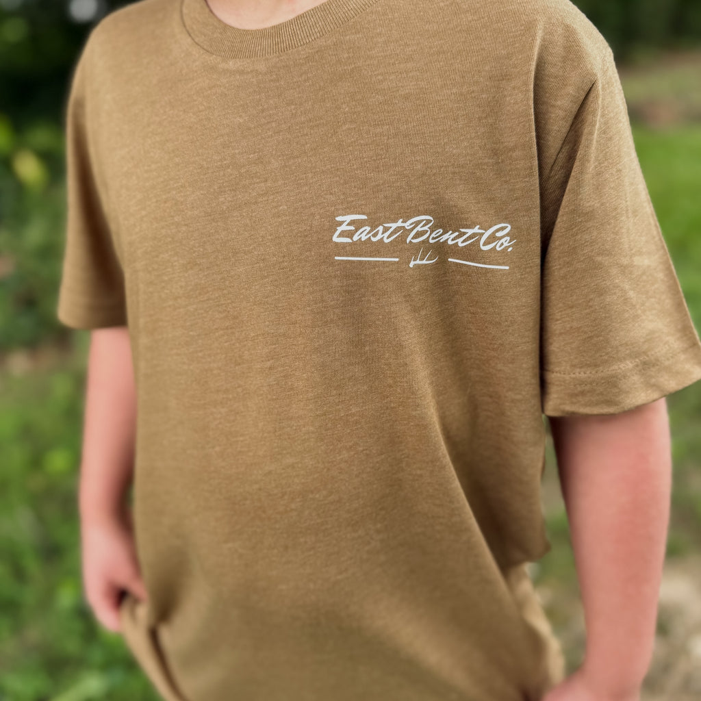 American Made Bullet Flag Kids Short Sleeve Shirt