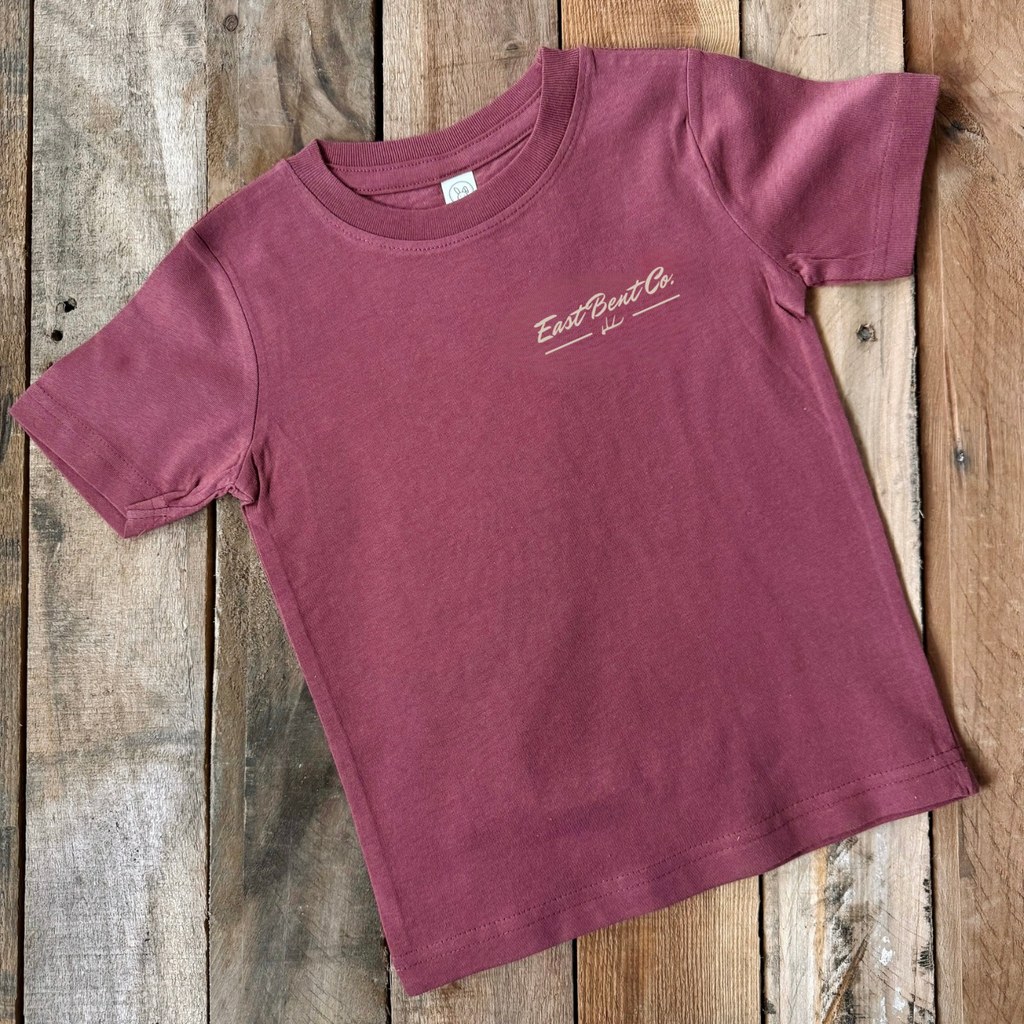 Southern Deer Logo Kids Short Sleeve Shirt